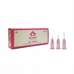 Aiguilles Mesoram 32G / 0.2 x 4 mm