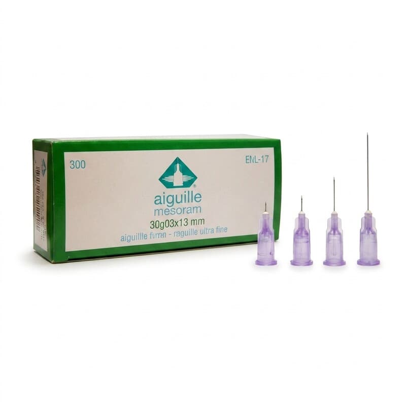 Mesoram Aiguilles 30G/0.3x13 mm Ultra Fines