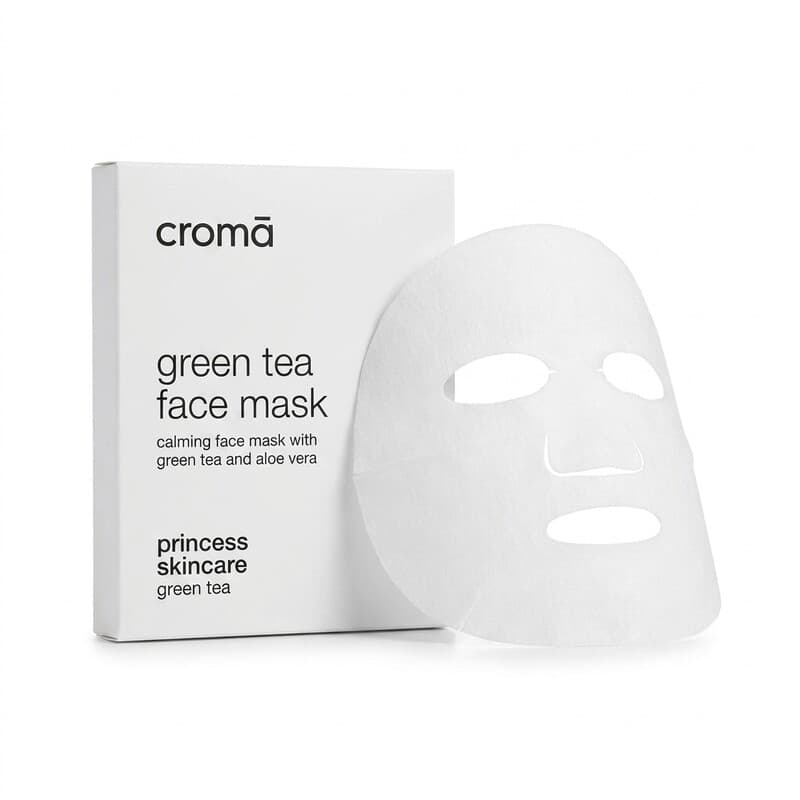 Croma Máscara Facial de Chá Verde